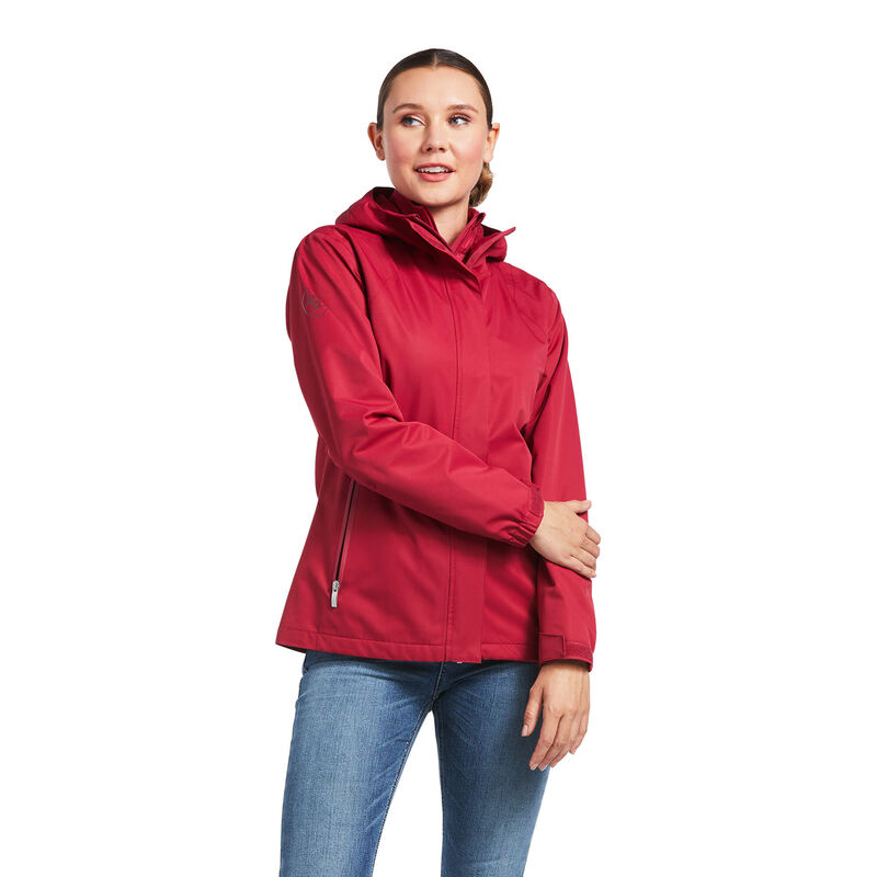 Chaqueta Ariat Spectator Waterproof Rojas Mujer - Chile 738-TFSBEK